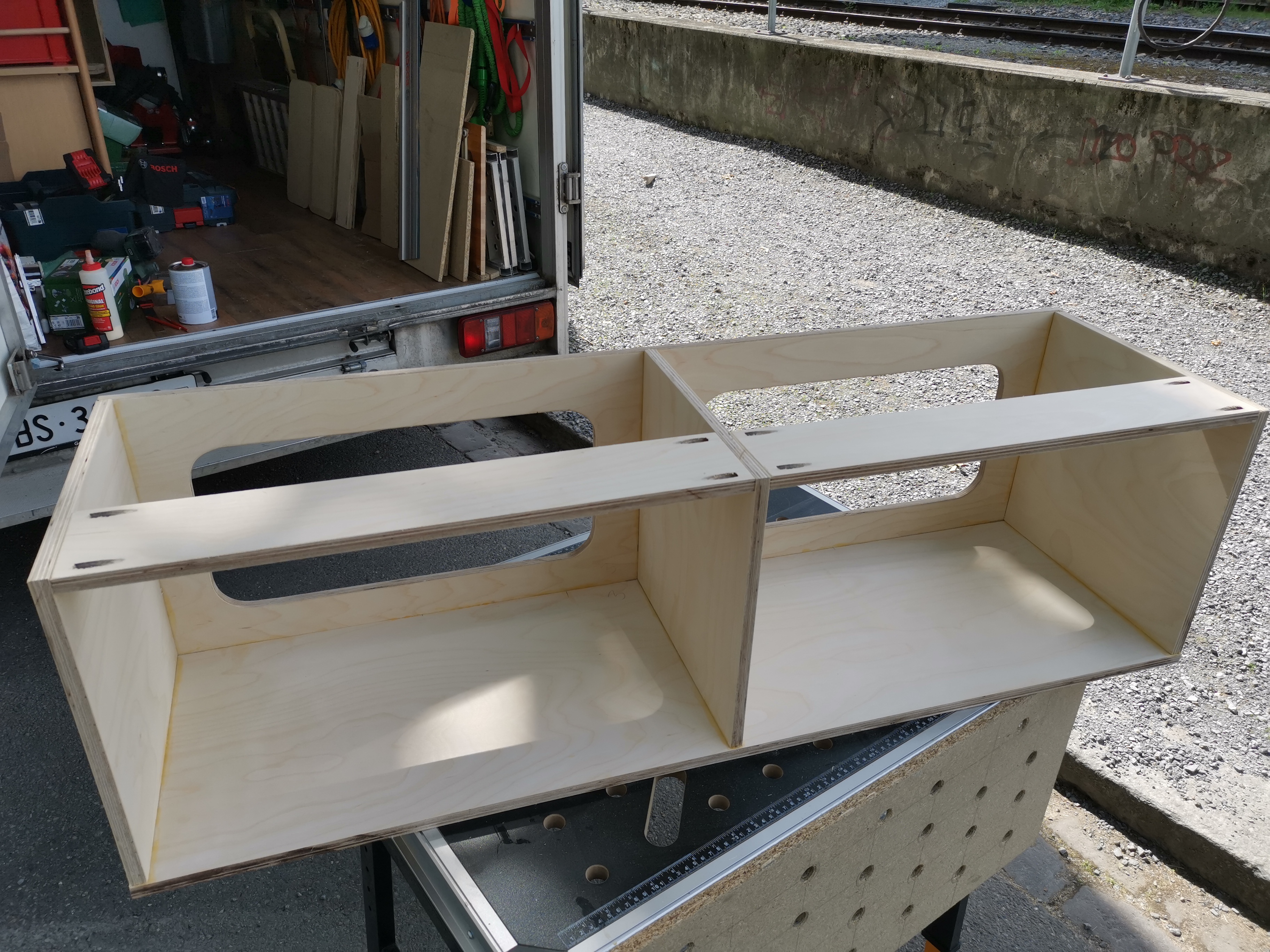 Hochschrank für Camper & Van-Ausbau